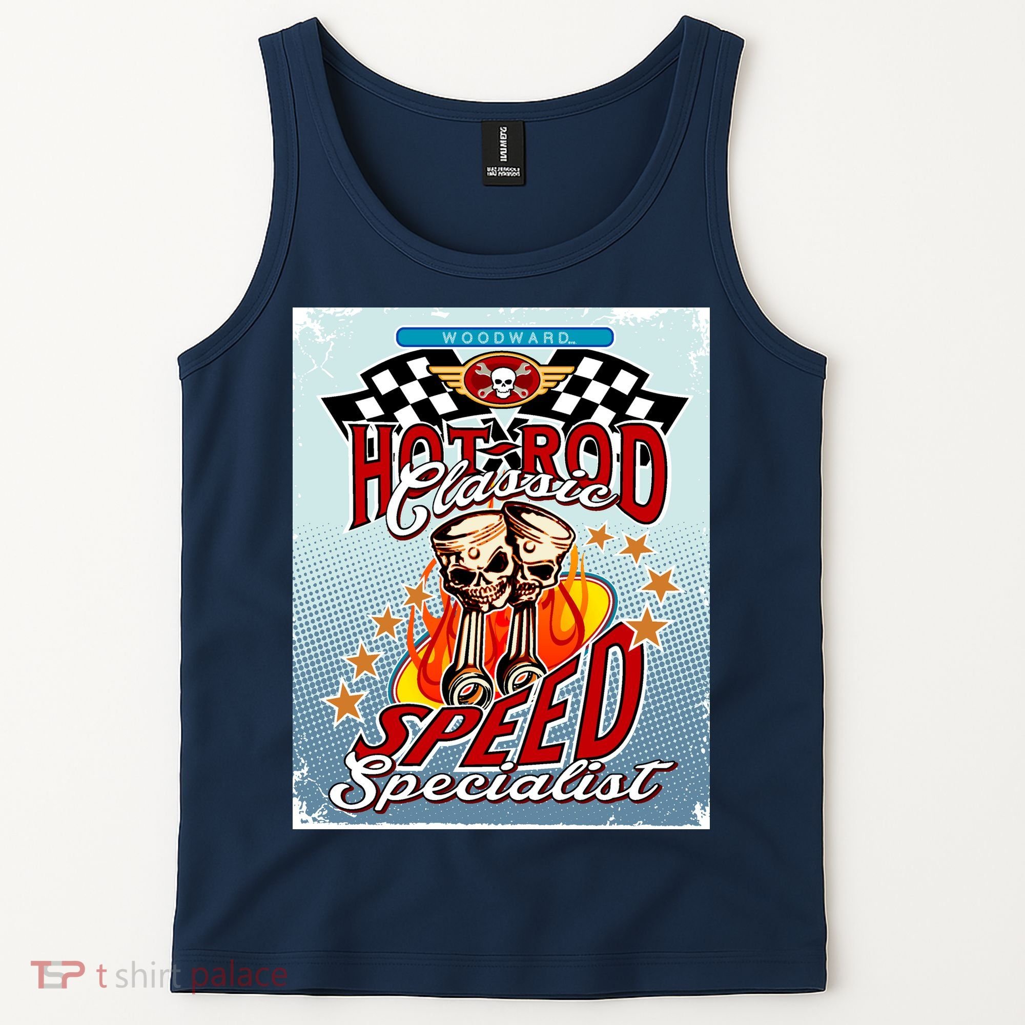 Hot Rod Classic Speed Specialist Woodward Ave Tank Top