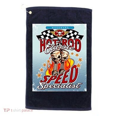 Hot Rod Classic Speed Specialist Woodward Ave Golf Towel
