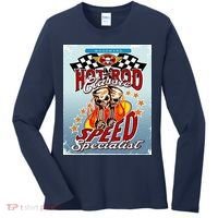 Hot Rod Classic Speed Specialist Woodward Ave Women's Long Sleeve Shirt thumb 0