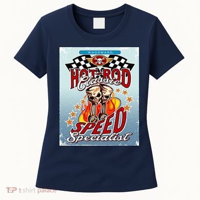 Hot Rod Classic Speed Specialist Woodward Ave Women's T-Shirt