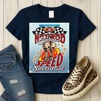 Hot Rod Classic Speed Specialist Woodward Ave Women's T-Shirt thumb 3