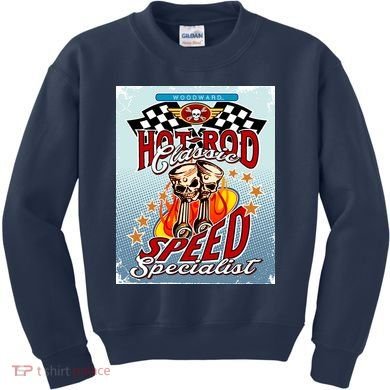 Hot Rod Classic Speed Specialist Woodward Ave Kids Sweatshirt