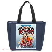 Hot Rod Classic Speed Specialist Woodward Ave Tote Bag thumb 0