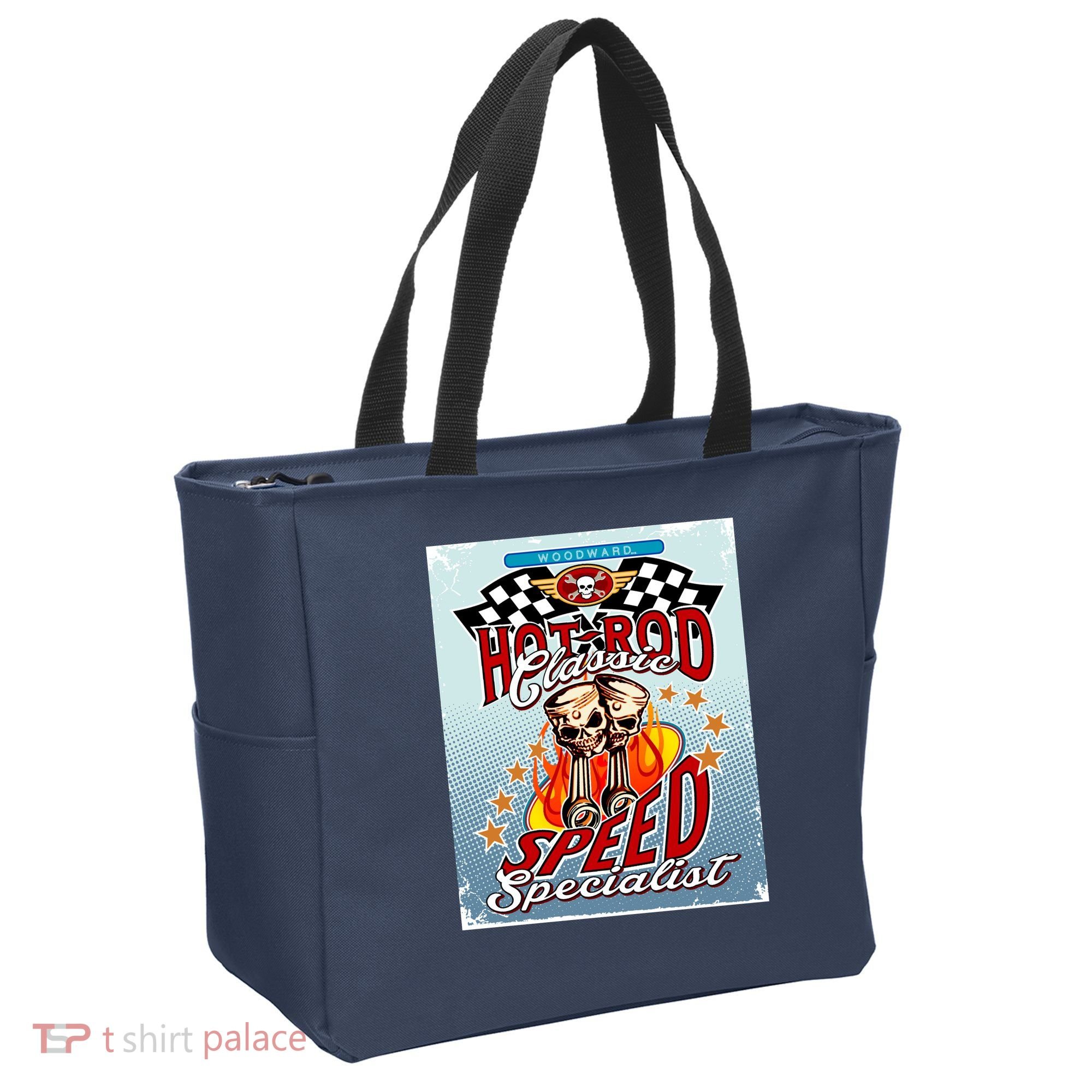 Hot Rod Classic Speed Specialist Woodward Ave Tote Bag