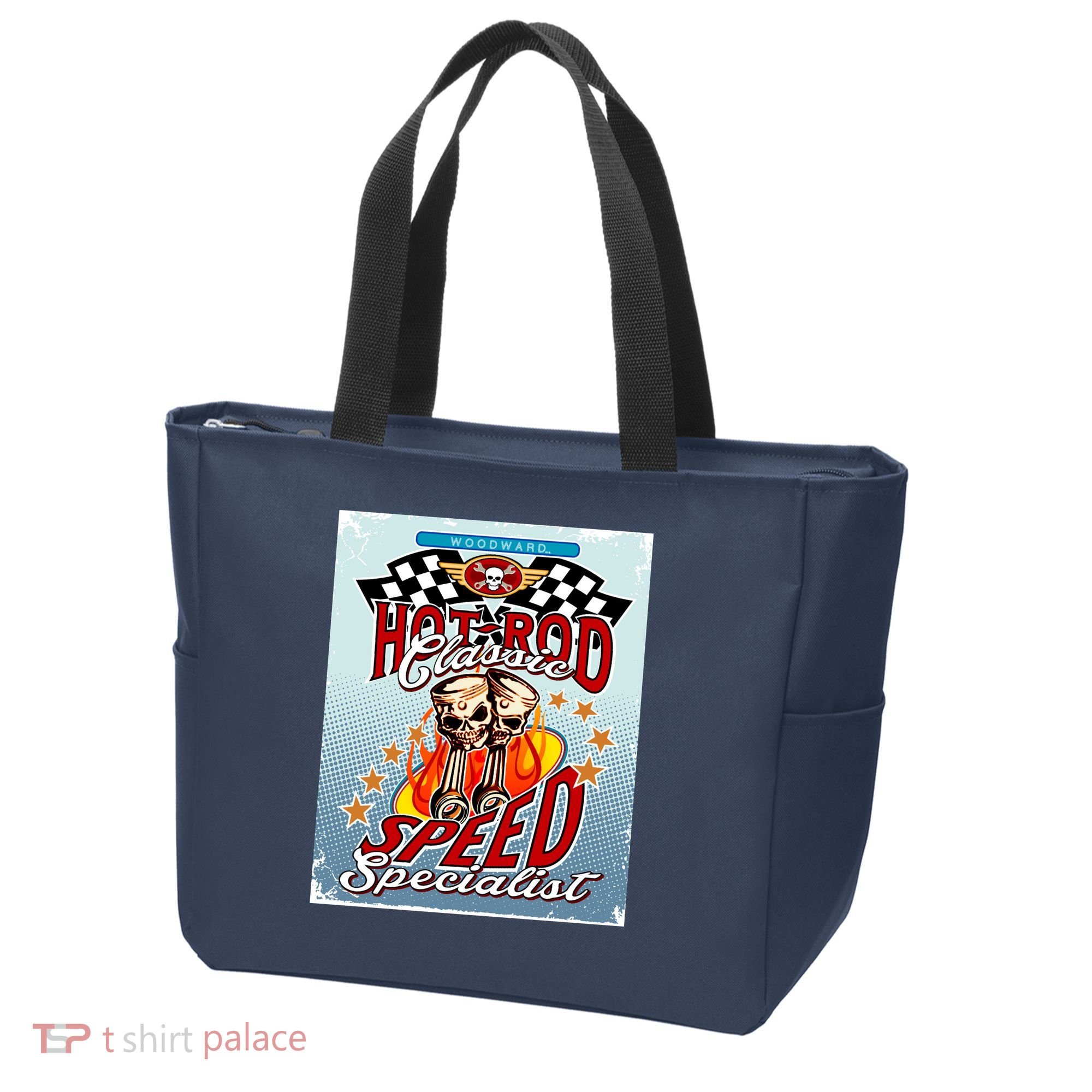 Hot Rod Classic Speed Specialist Woodward Ave Tote Bag