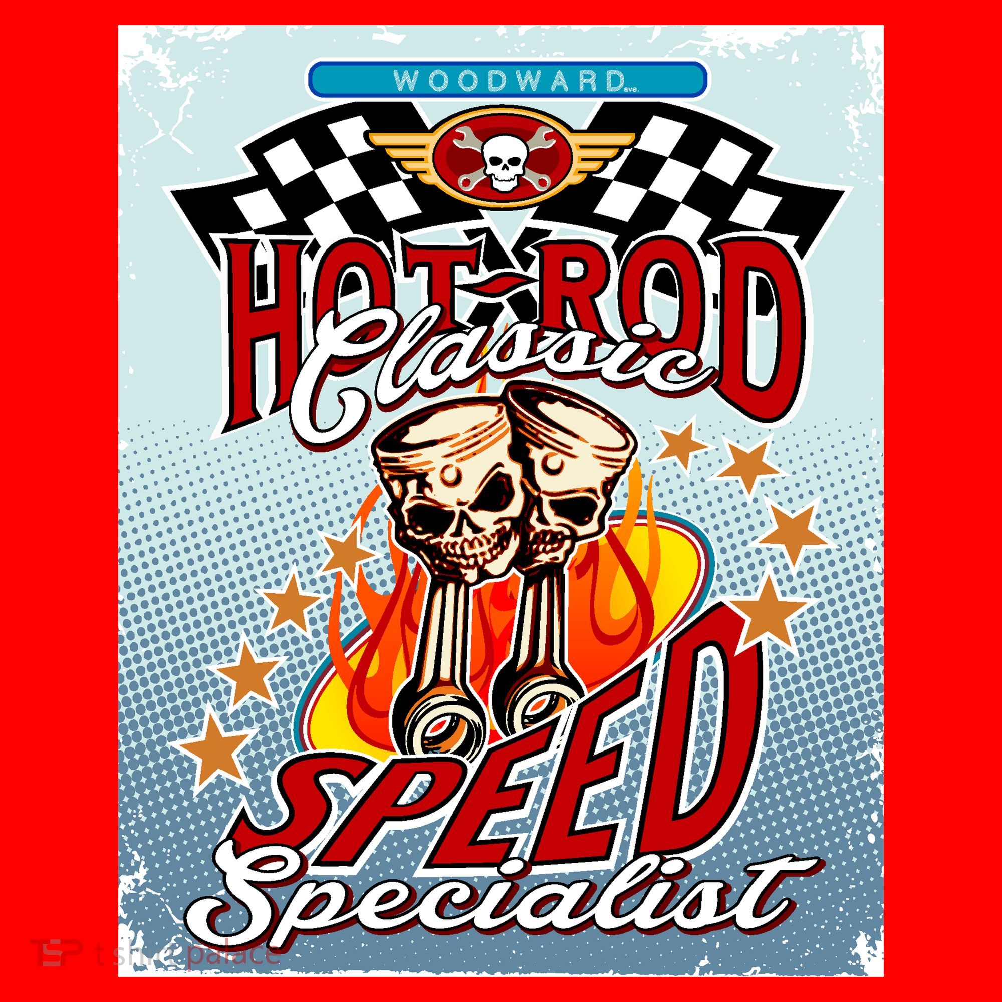Hot Rod Classic Speed Specialist Woodward Ave Santa Hat