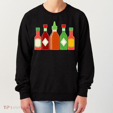 Hot Sauce Bottle Collection Women's Sweatshirt