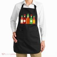 Hot Sauce Bottle Collection Apron thumb 2