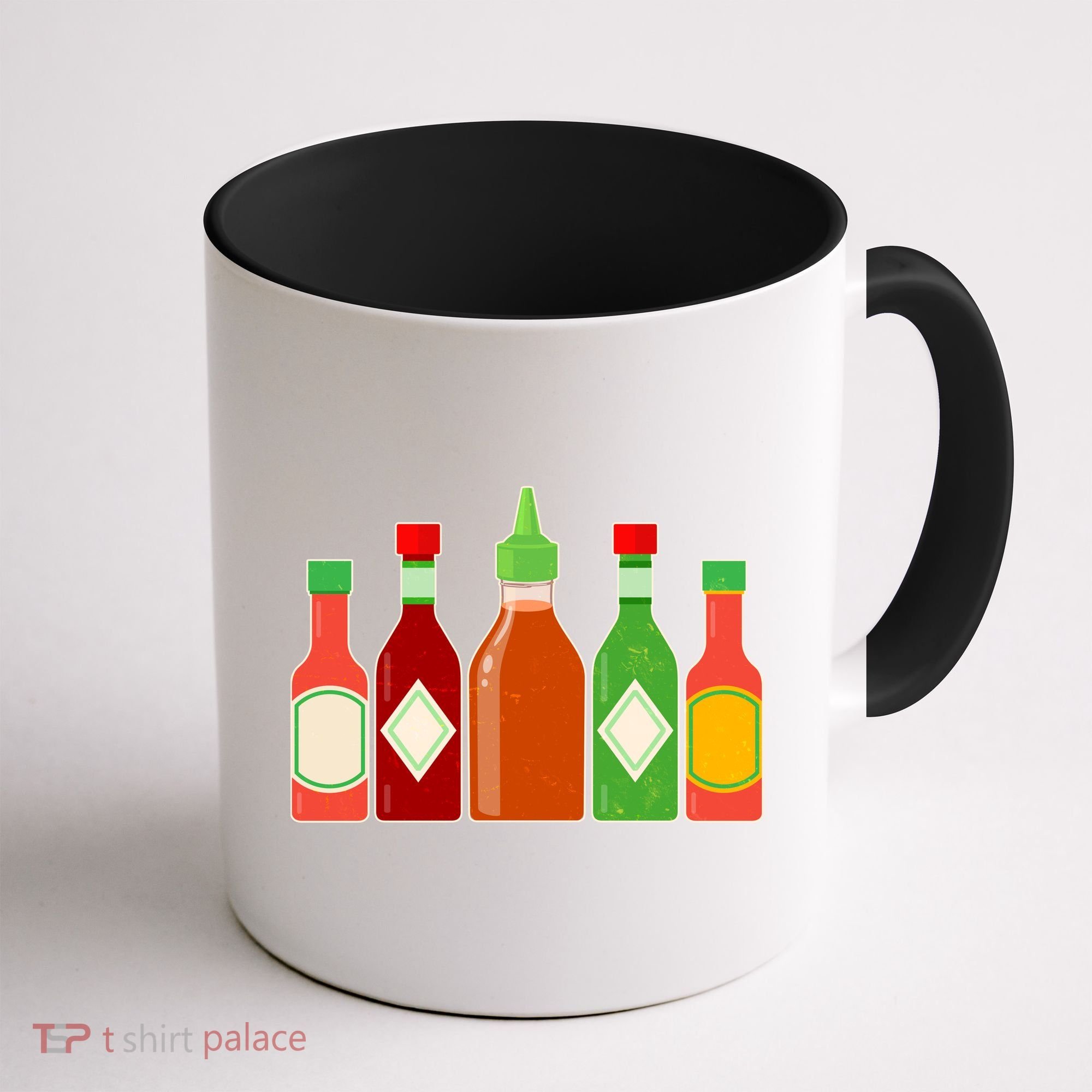 Hot Sauce Bottle Collection Coffee Mug