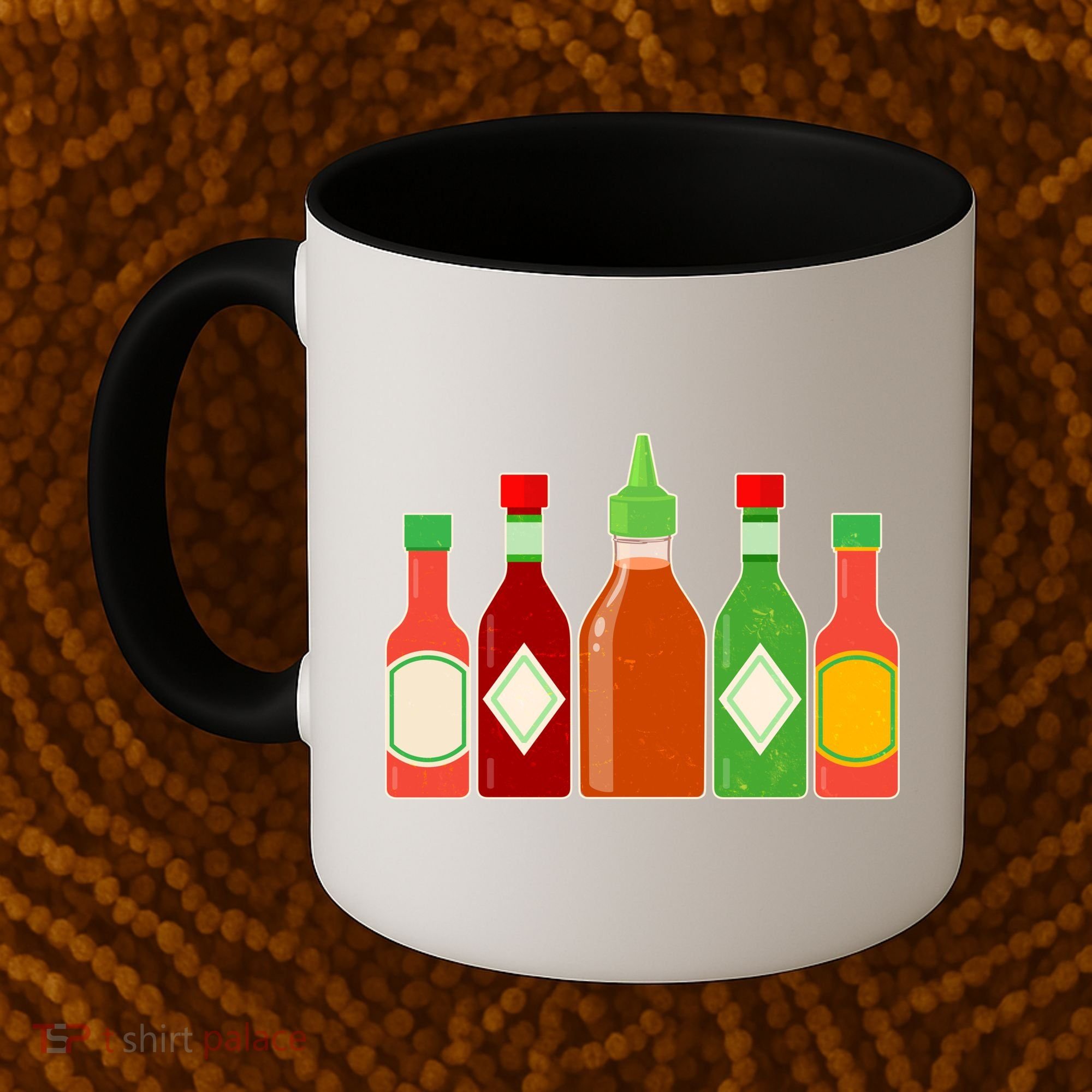 Hot Sauce Bottle Collection Coffee Mug