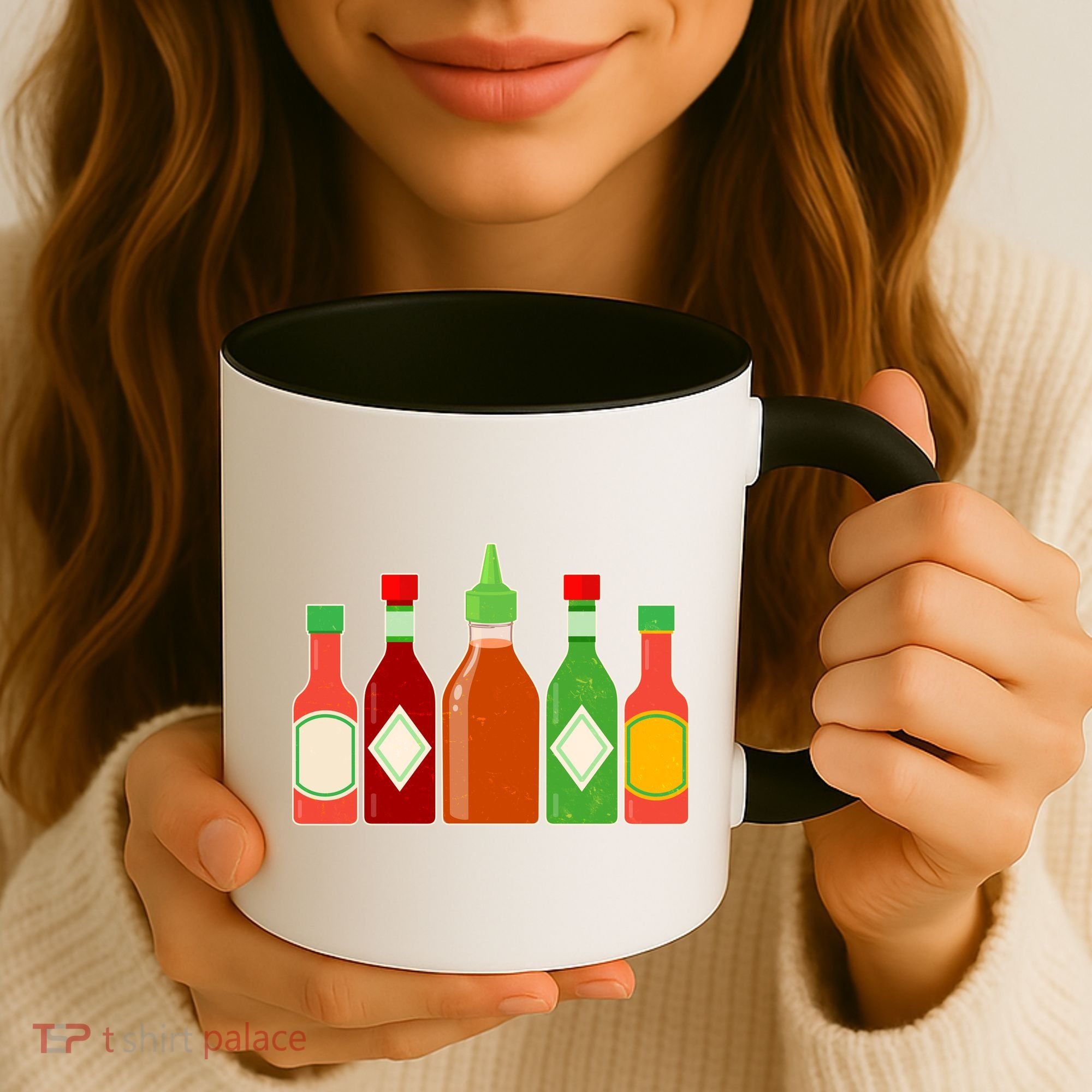 Hot Sauce Bottle Collection Coffee Mug