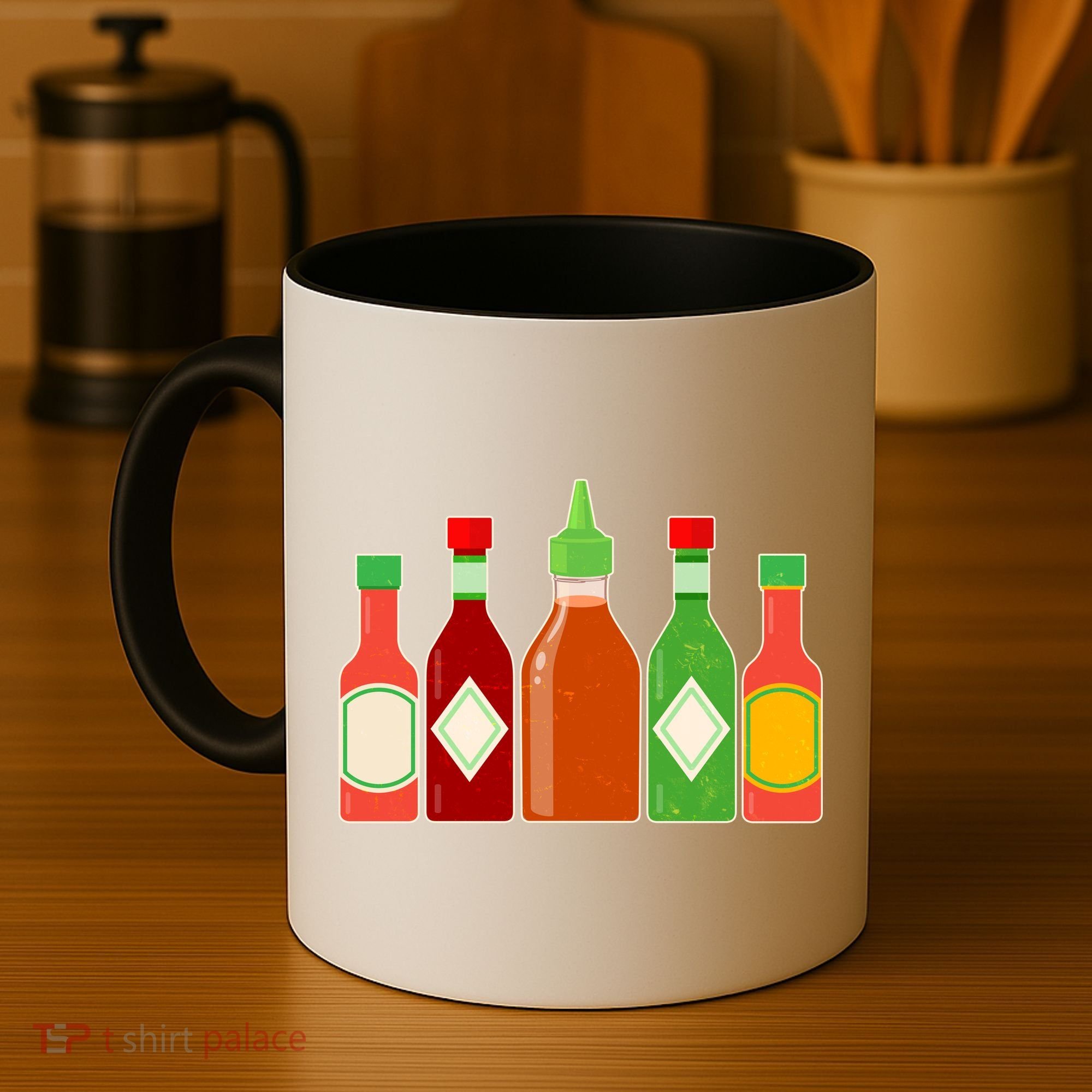 Hot Sauce Bottle Collection Coffee Mug