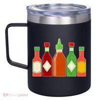 Hot Sauce Bottle Collection 12oz Stainless Steel Coffee Mug thumb 2