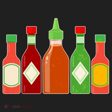 Hot Sauce Bottle Collection 12oz Stainless Steel Coffee Mug