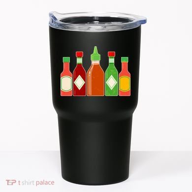 Hot Sauce Bottle Collection Tumbler