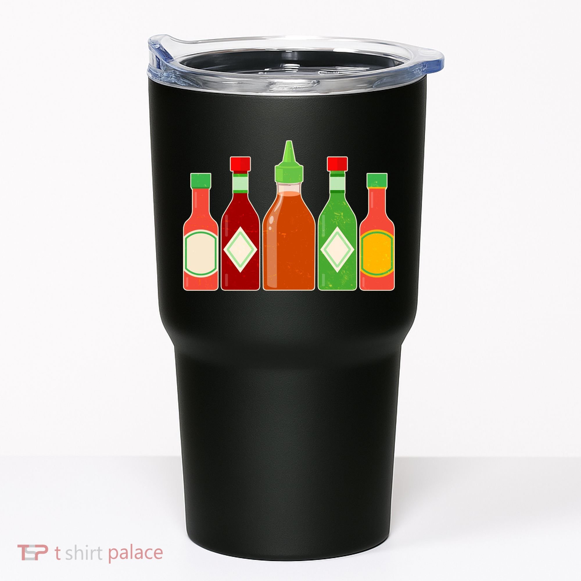 Hot Sauce Bottle Collection Tumbler
