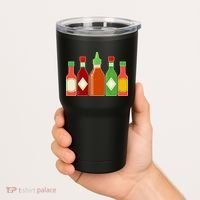 Hot Sauce Bottle Collection Tumbler thumb 2