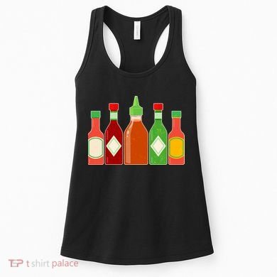 Hot Sauce Bottle Collection Women's Tank Top