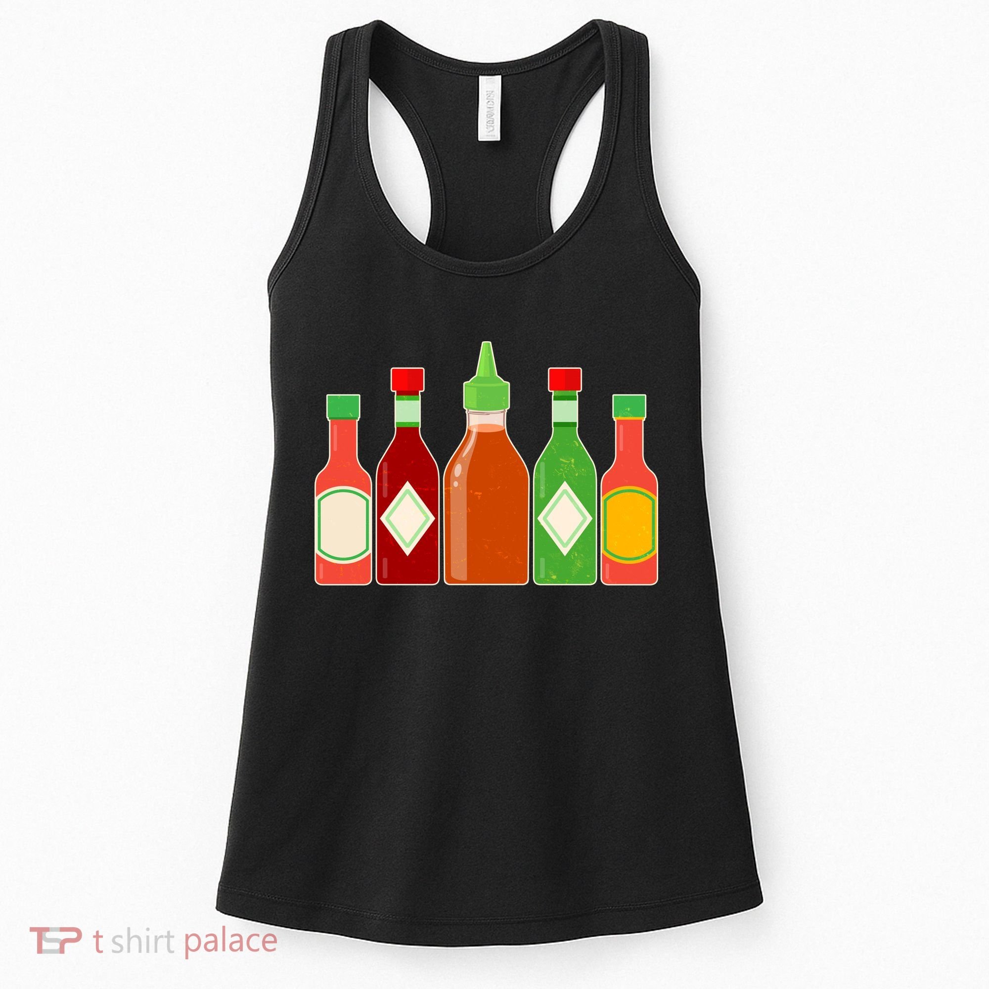 Hot Sauce Bottle Collection Women's Tank Top