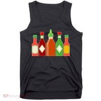 Hot Sauce Bottle Collection Tank Top thumb 0