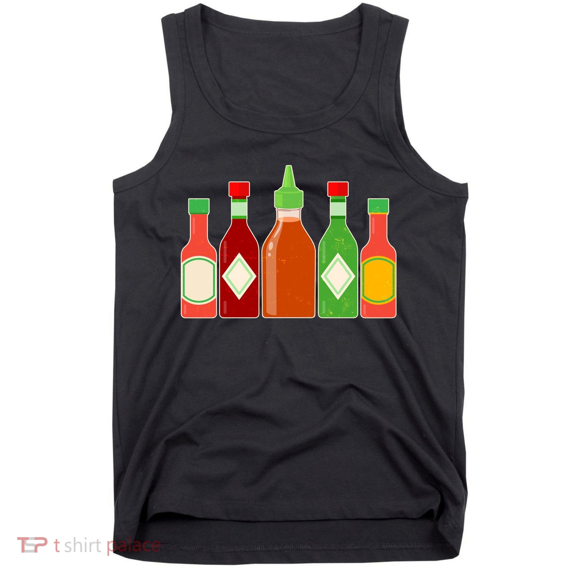 Hot Sauce Bottle Collection Tank Top