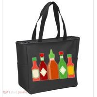 Hot Sauce Bottle Collection Tote Bag thumb 2