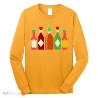 Hot Sauce Bottle Collection Long Sleeve Shirt thumb 0