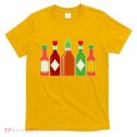 Hot Sauce Bottle Collection T-Shirt thumb 0