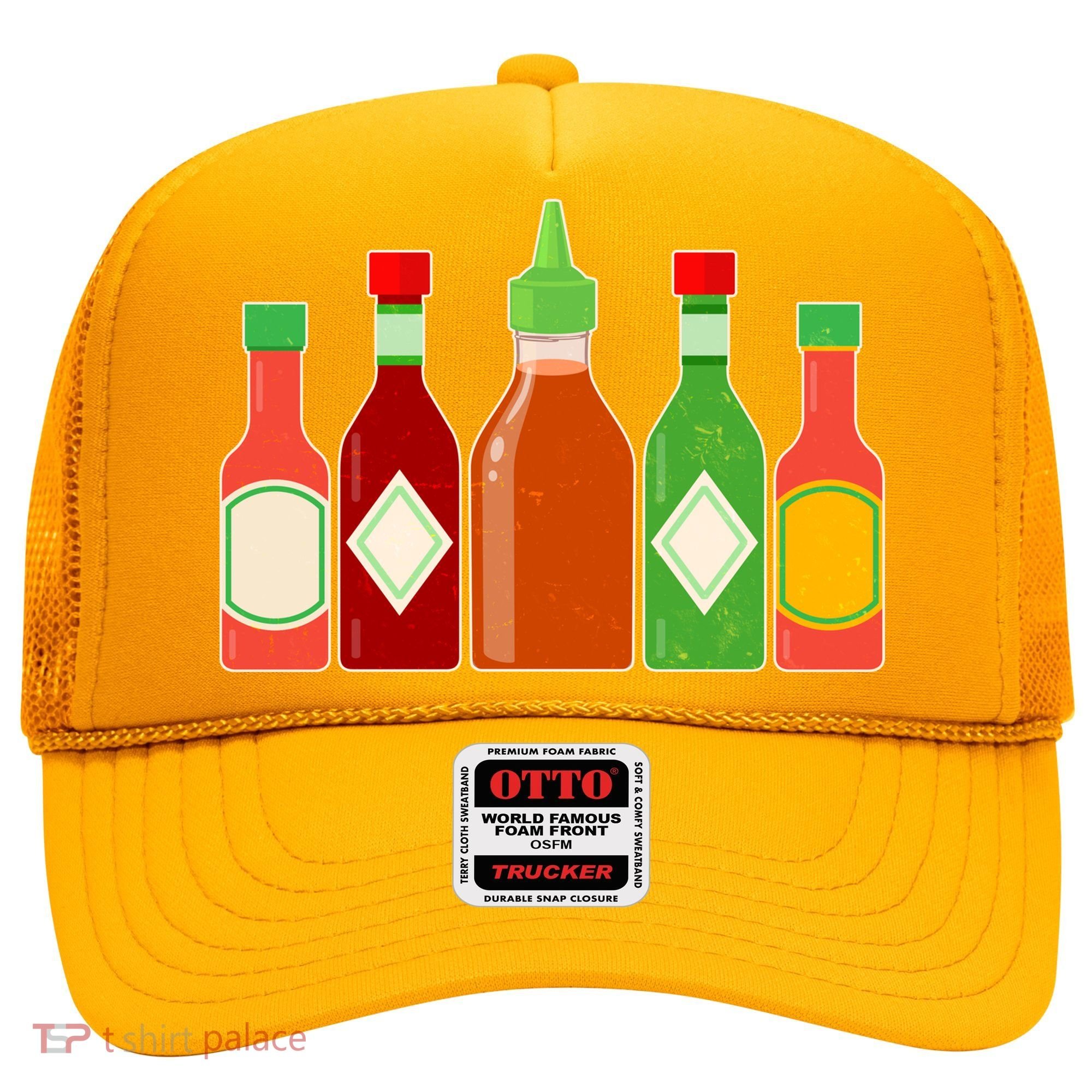 Hot Sauce Bottle Collection Hat