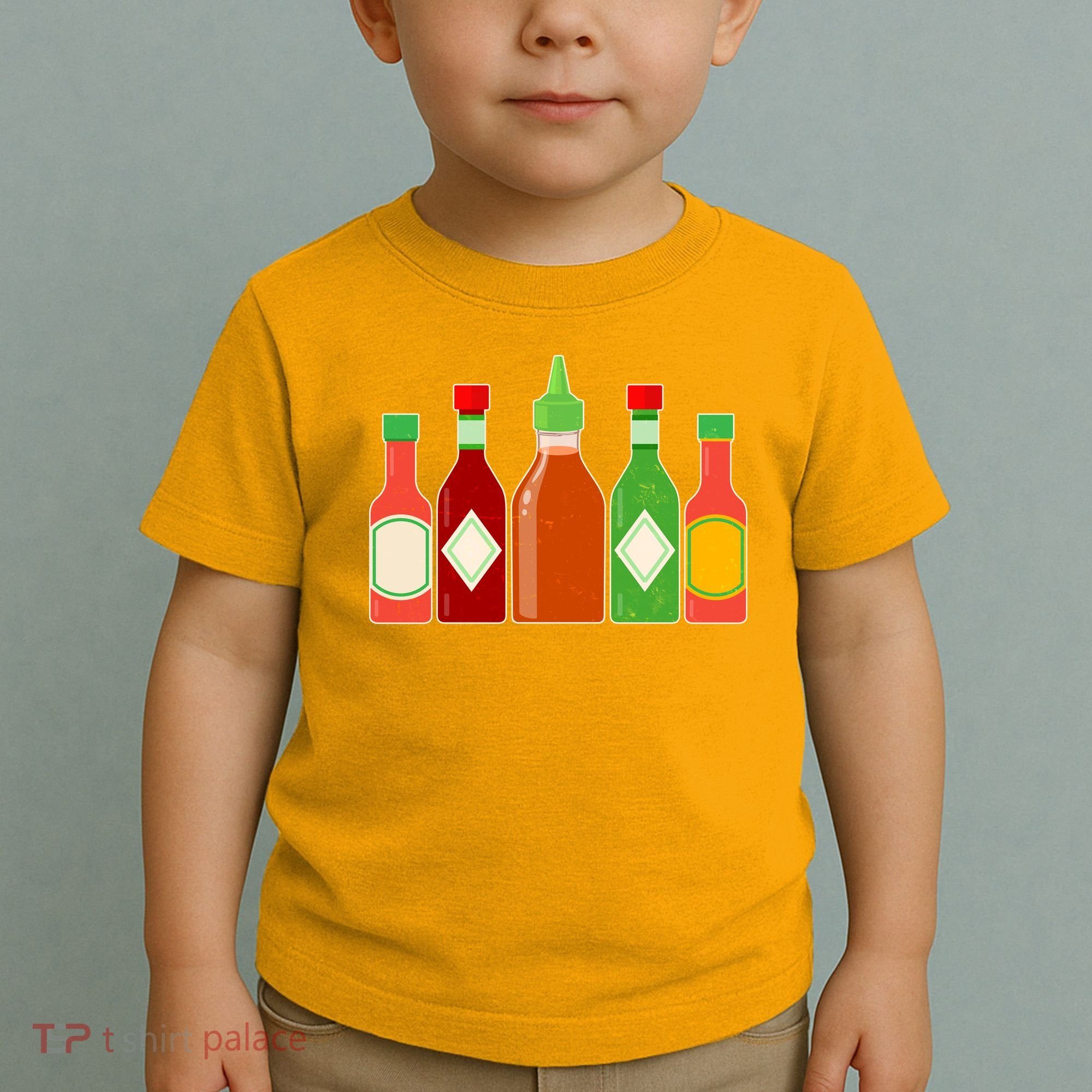 Hot Sauce Bottle Collection Toddler T-Shirt