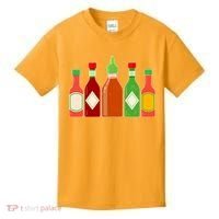 Hot Sauce Bottle Collection Kids T-Shirt thumb 0