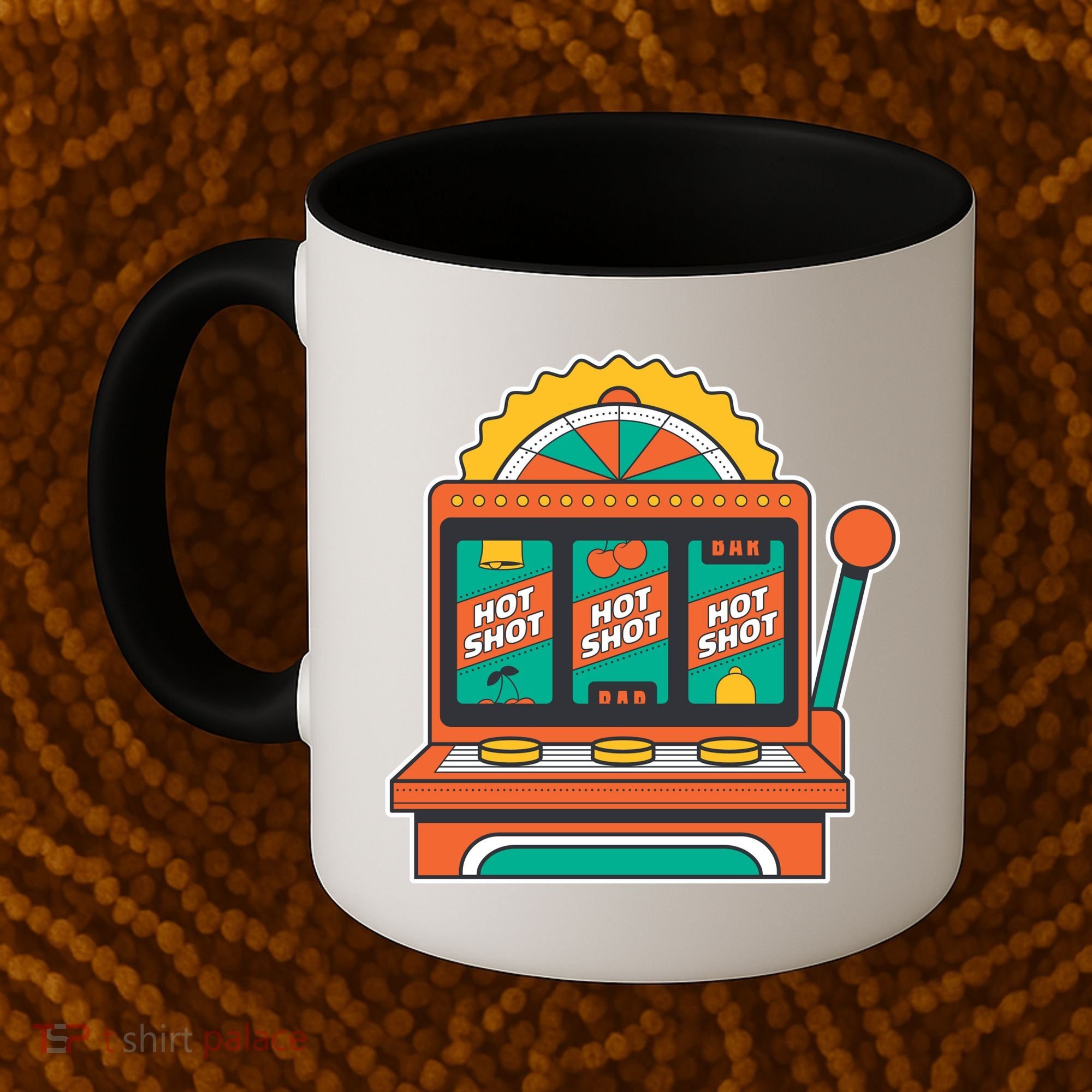 Hot Shot Slot Machine Coffee Mug