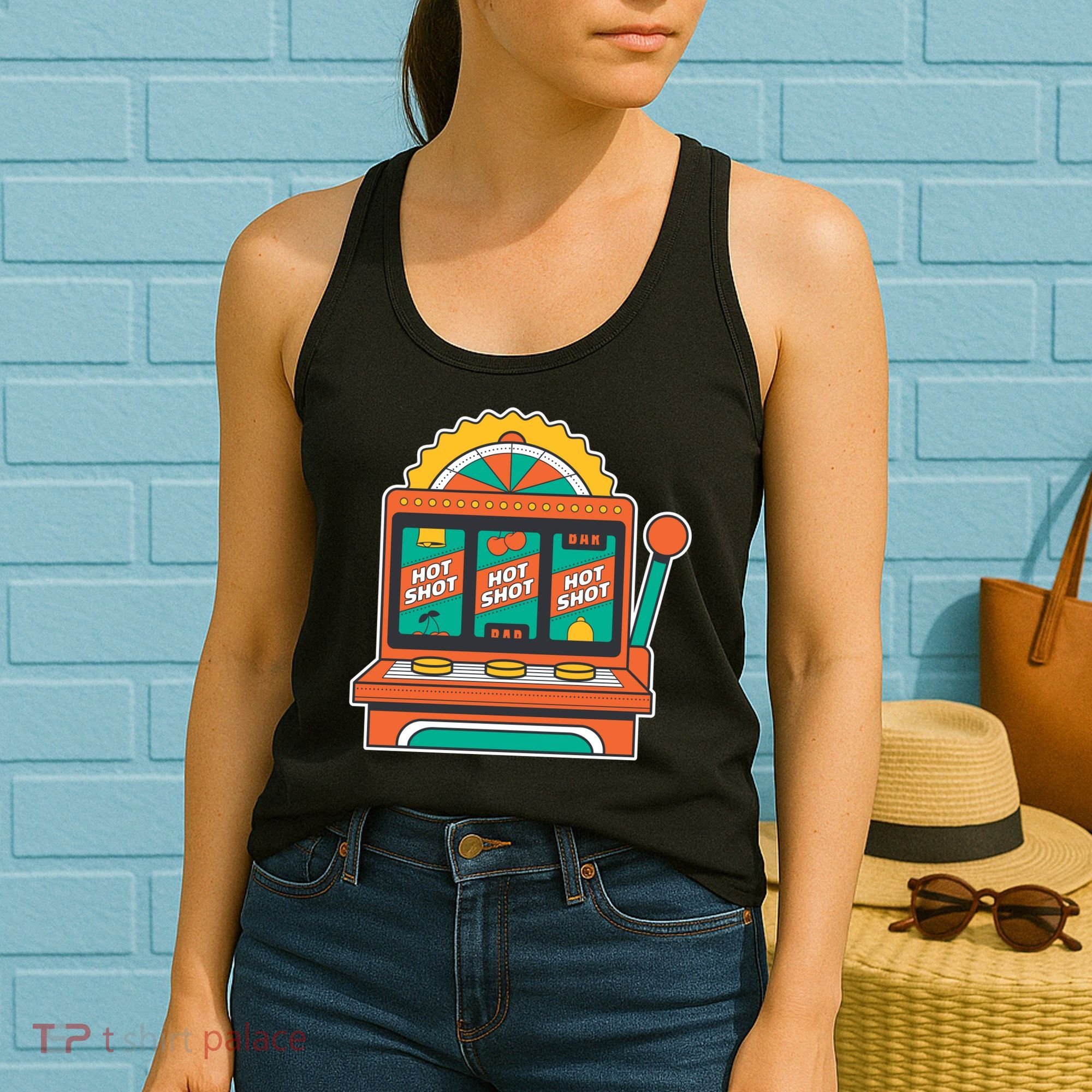 Hot Shot Slot Machine Women's Tank Top