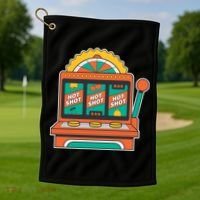 Hot Shot Slot Machine Golf Towel thumb 1