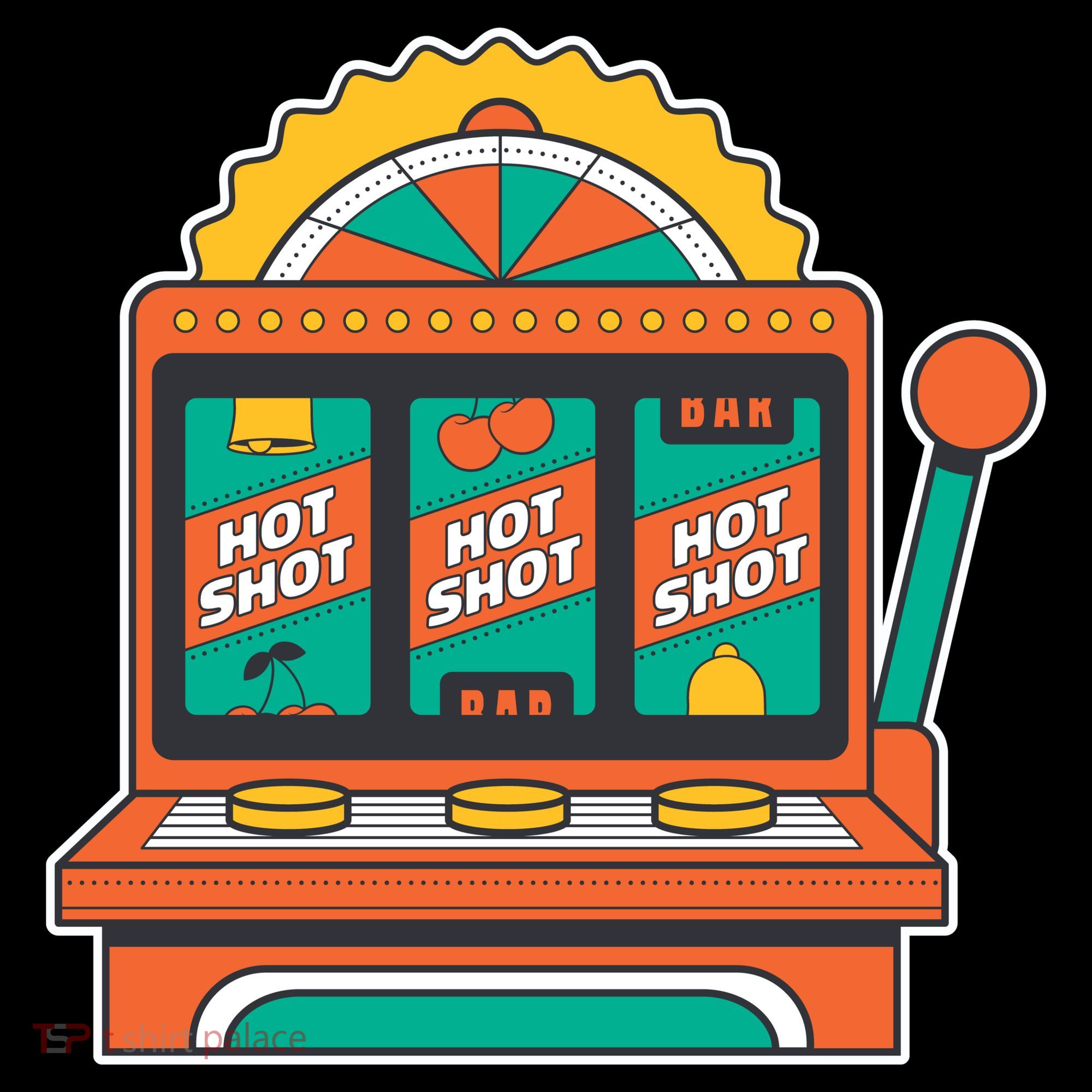 Hot Shot Slot Machine Women's Long Sleeve Shirt
