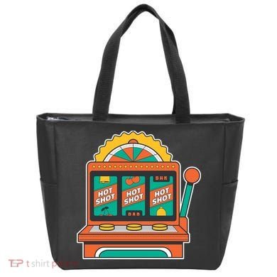 Hot Shot Slot Machine Tote Bag