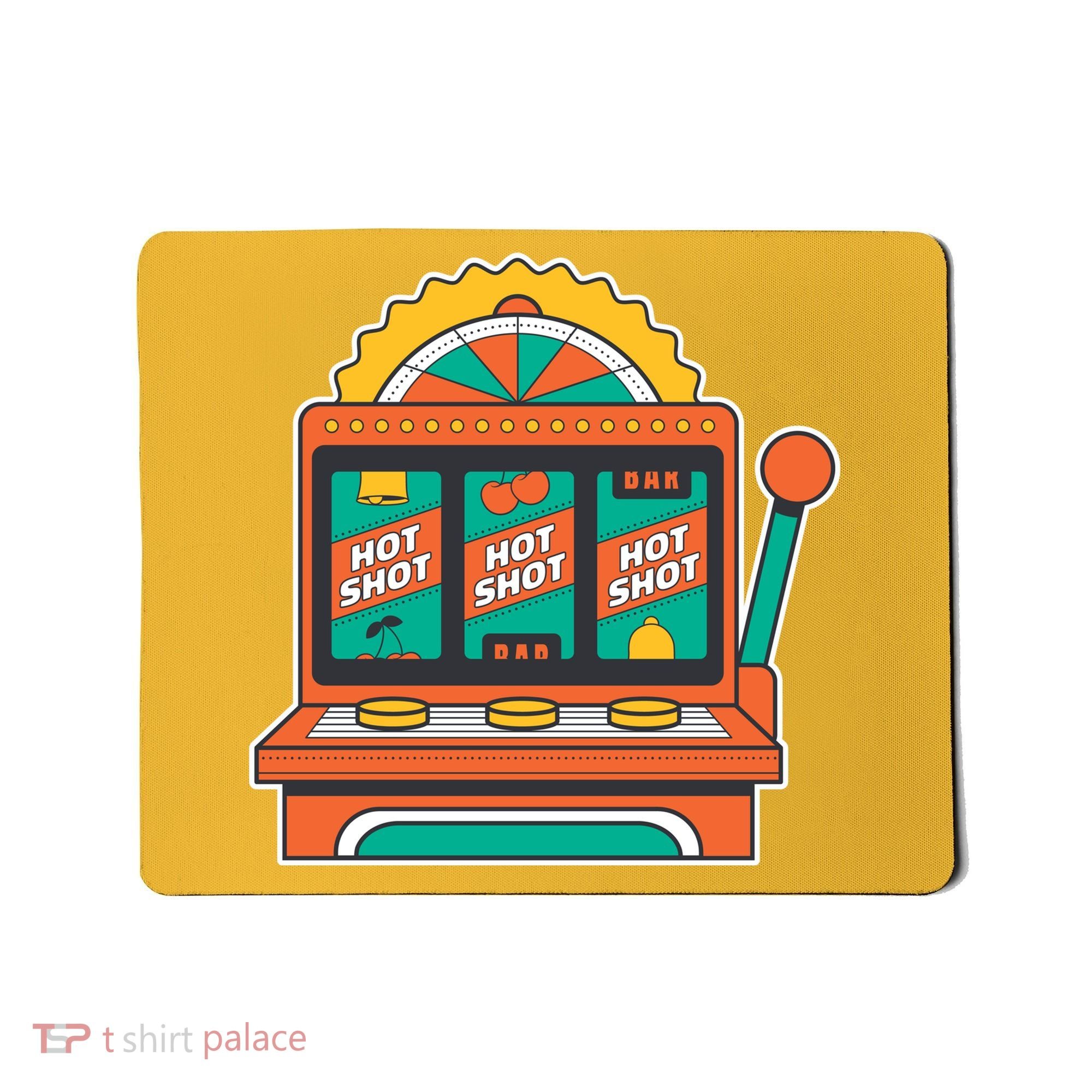 Hot Shot Slot Machine Mousepad