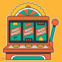 Hot Shot Slot Machine Mousepad thumb 1