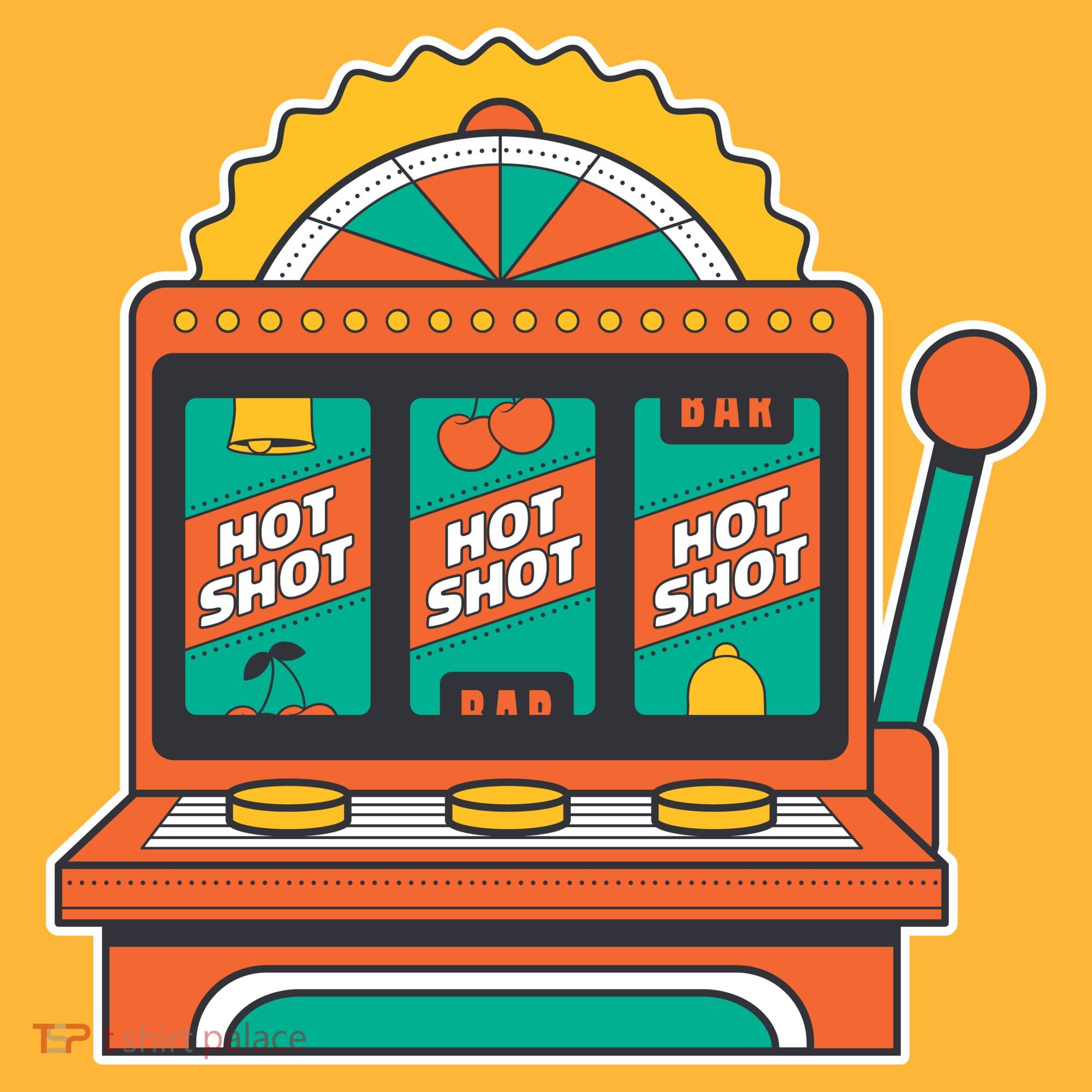 Hot Shot Slot Machine Mousepad