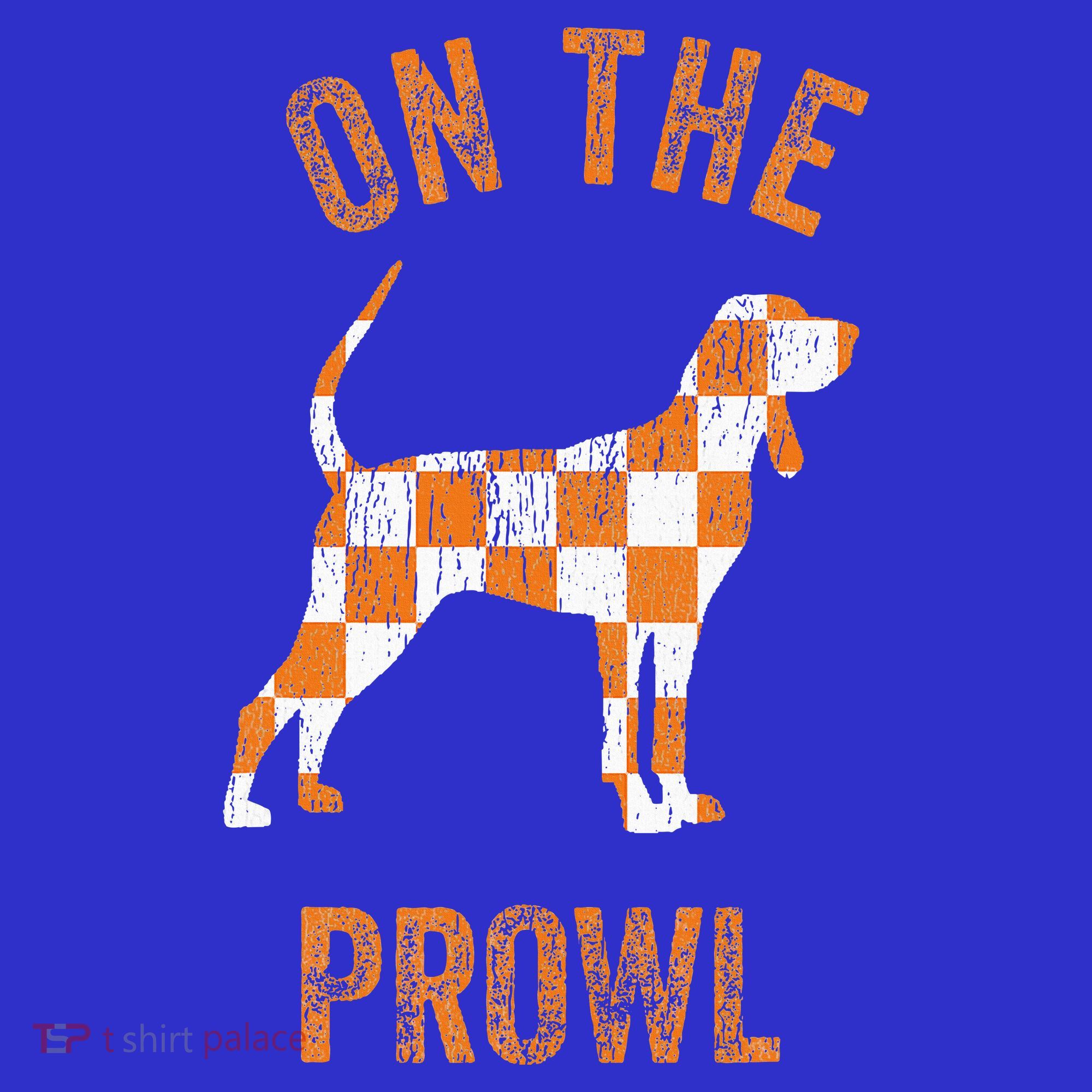 Hound On The Prowl Tennessee Dog TN Home State Volunteers Baby Bodysuit
