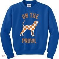Hound On The Prowl Tennessee Dog TN Home State Volunteers Kids Sweatshirt thumb 0
