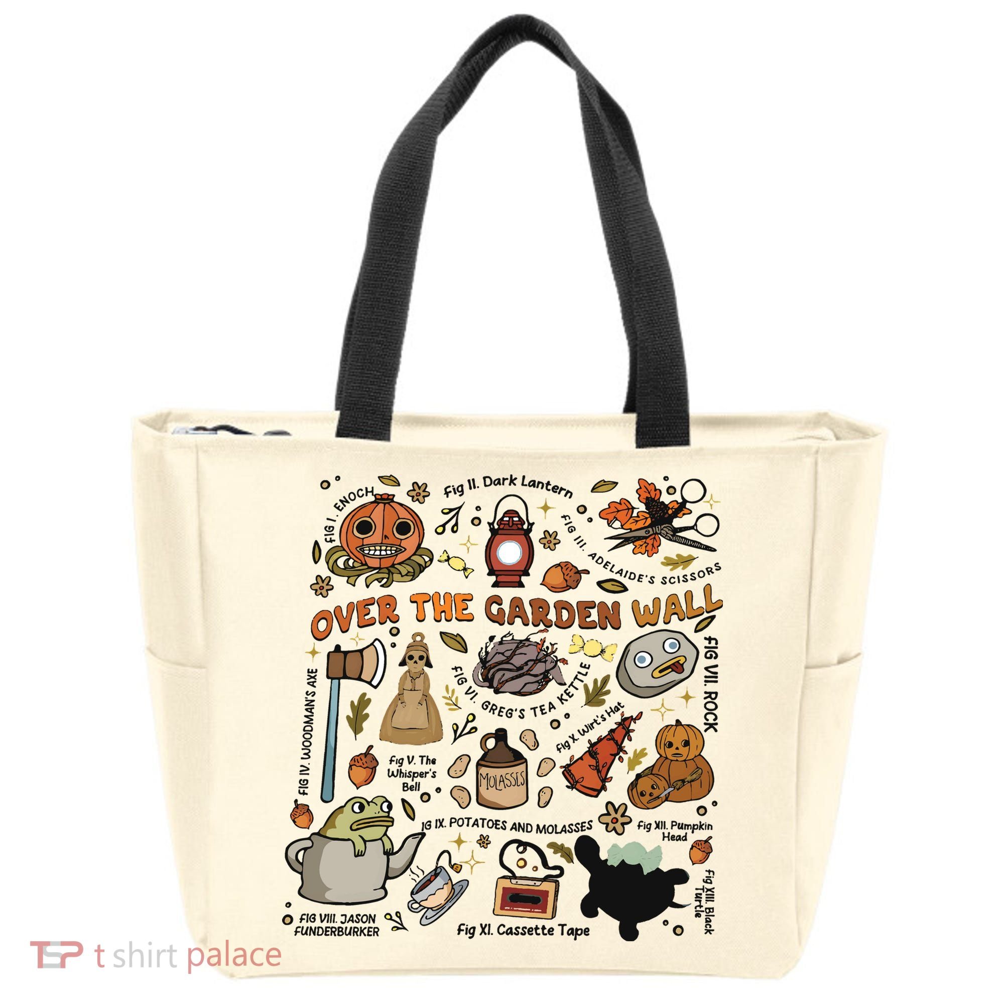Halloween Over The Garden Wall Pumpkin Tote Bag