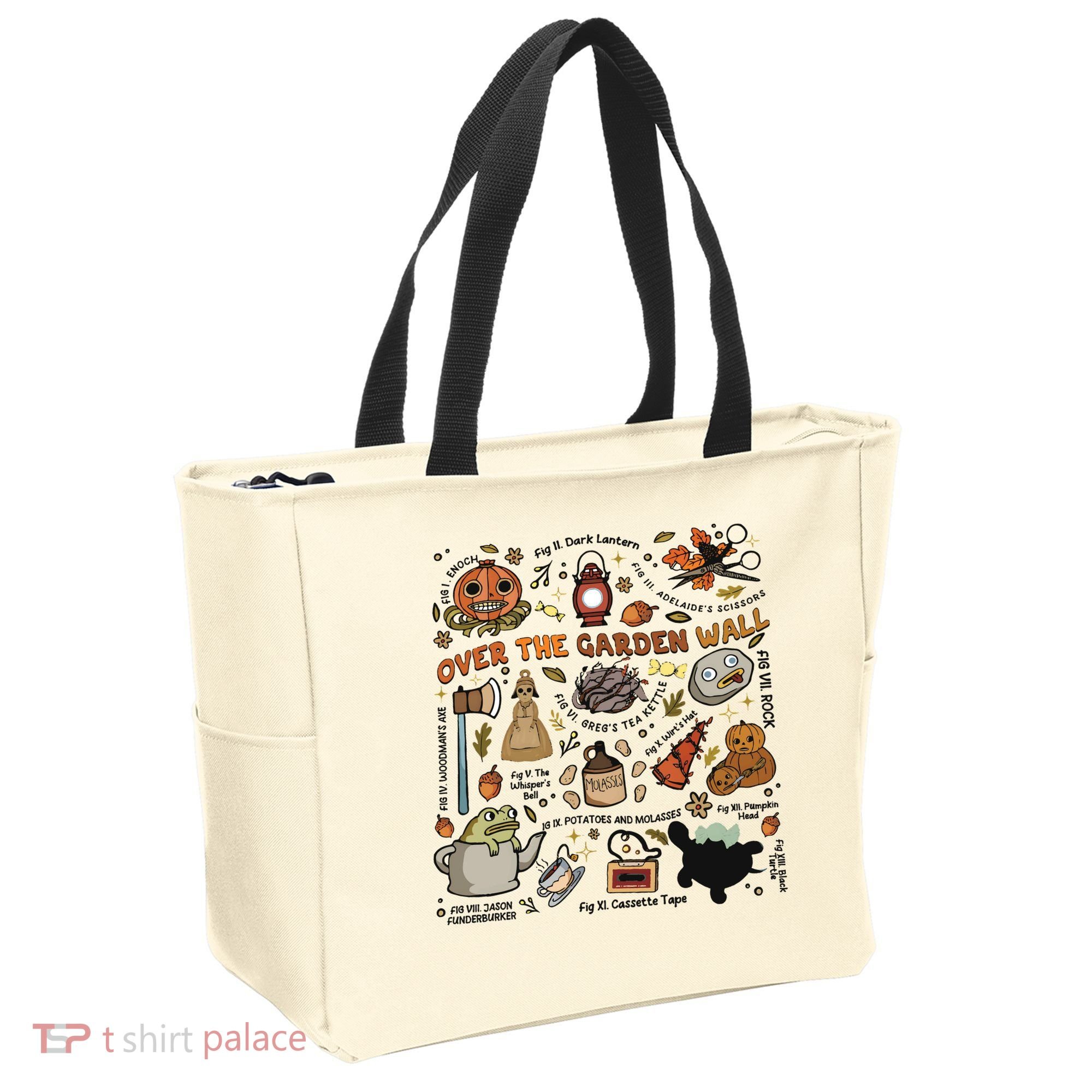 Halloween Over The Garden Wall Pumpkin Tote Bag