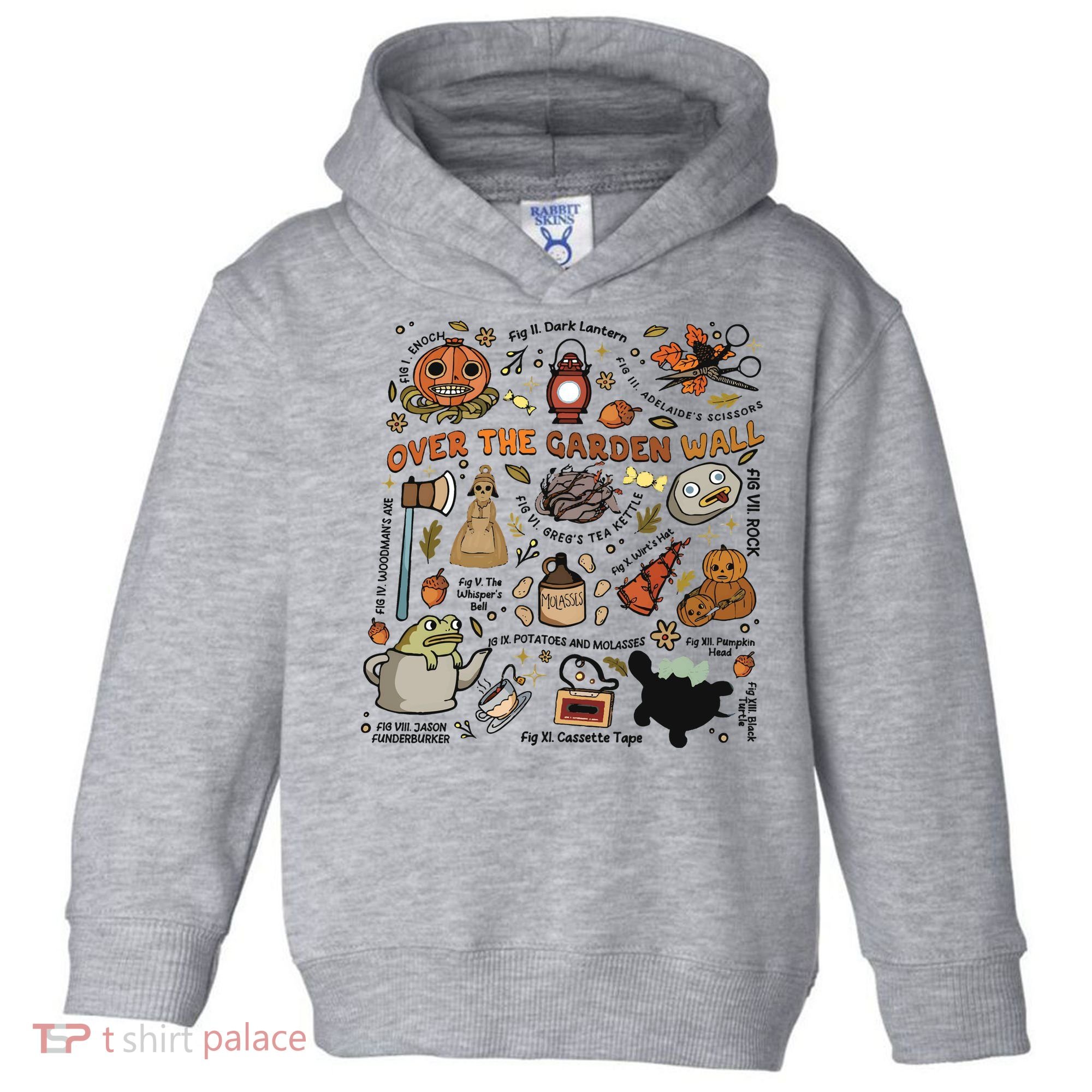 Halloween Over The Garden Wall Pumpkin Toddler Hoodie