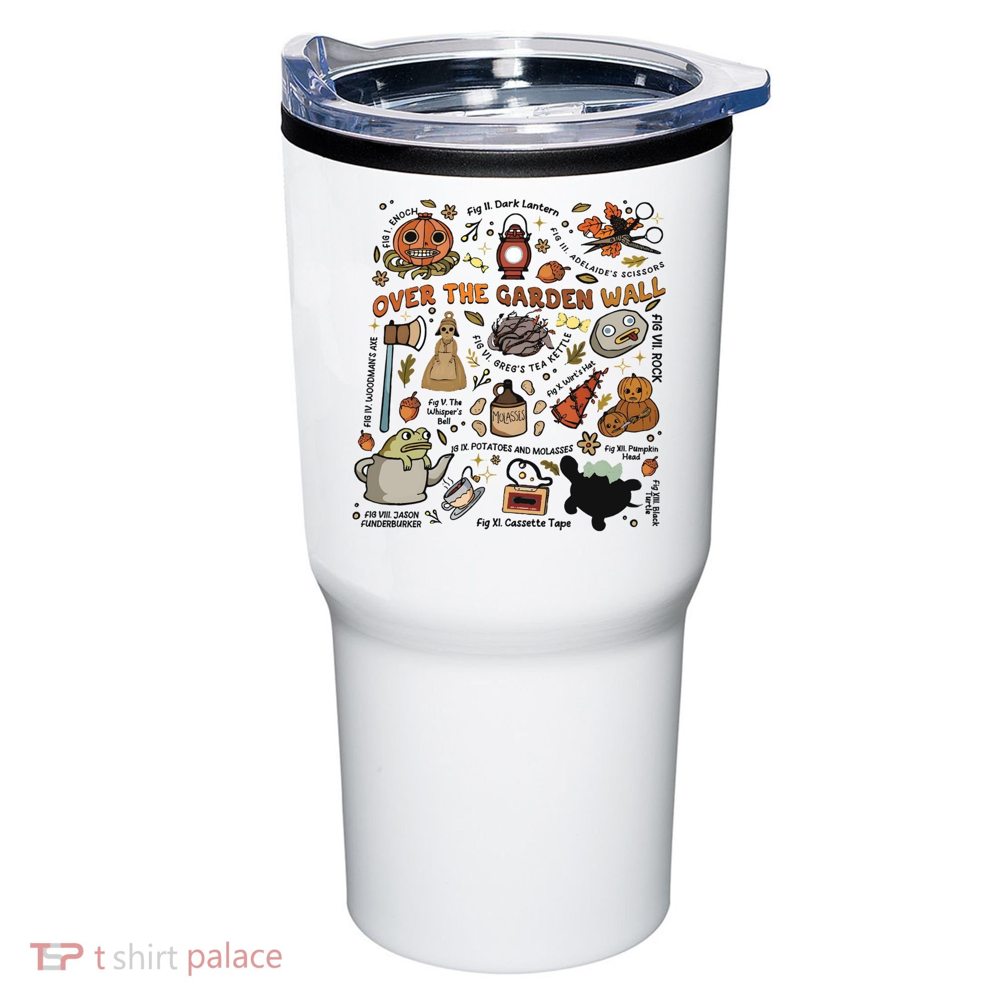 Halloween Over The Garden Wall Pumpkin Tumbler