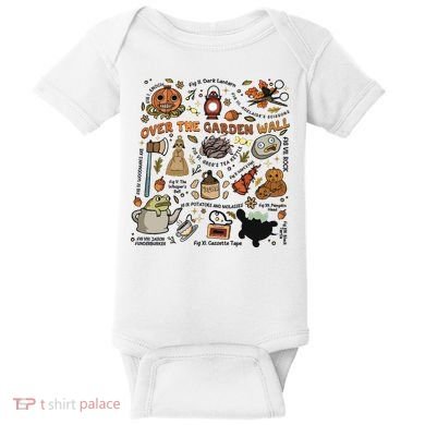 Halloween Over The Garden Wall Pumpkin Baby Bodysuit