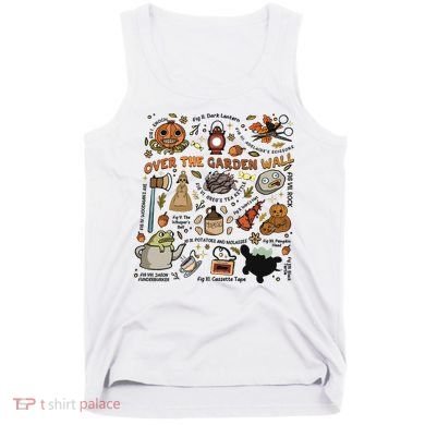 Halloween Over The Garden Wall Pumpkin Tank Top