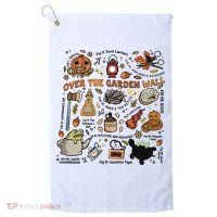 Halloween Over The Garden Wall Pumpkin Golf Towel thumb 0