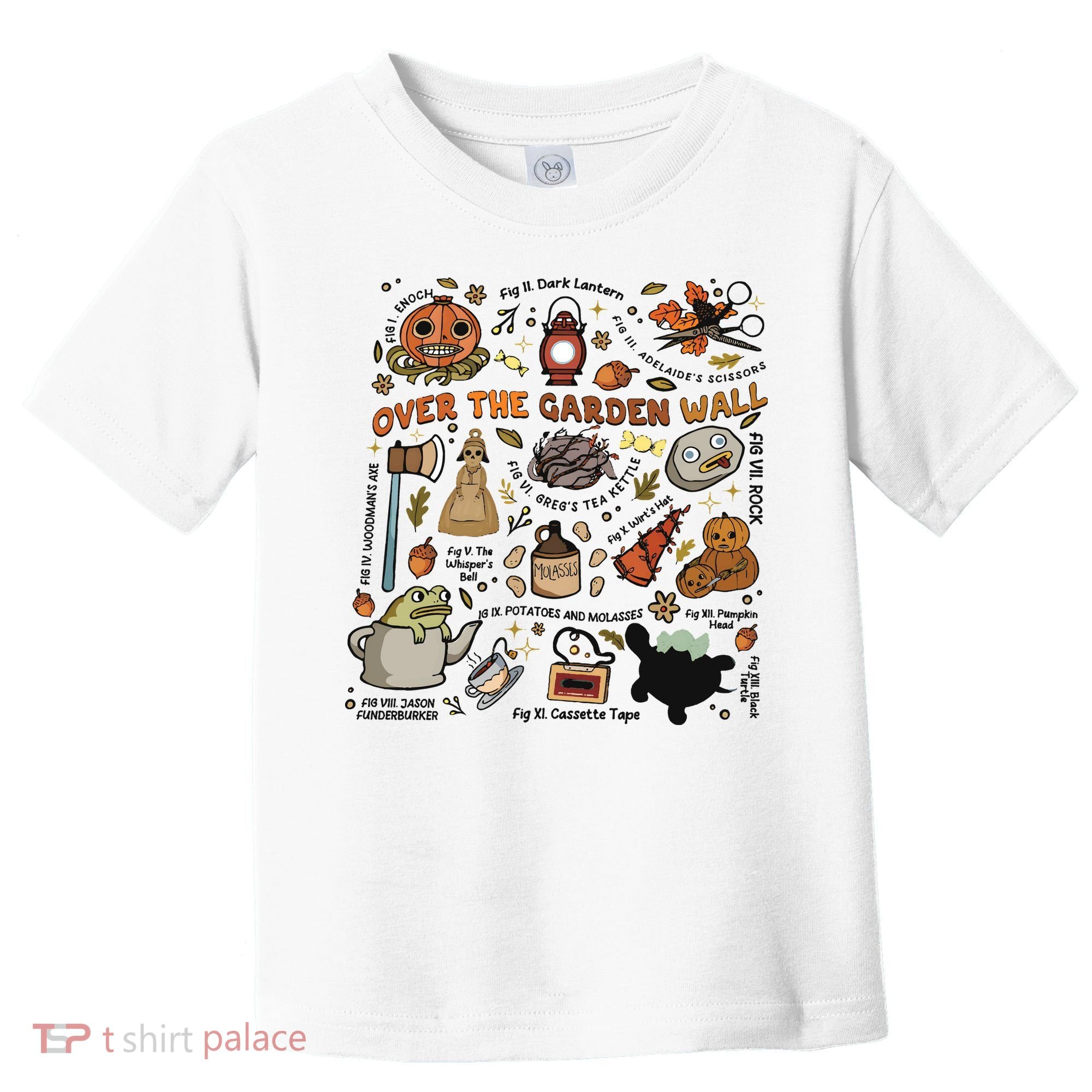 Halloween Over The Garden Wall Pumpkin Toddler T-Shirt