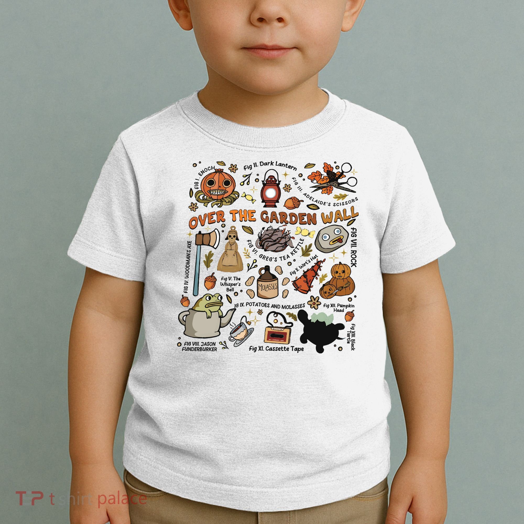 Halloween Over The Garden Wall Pumpkin Toddler T-Shirt